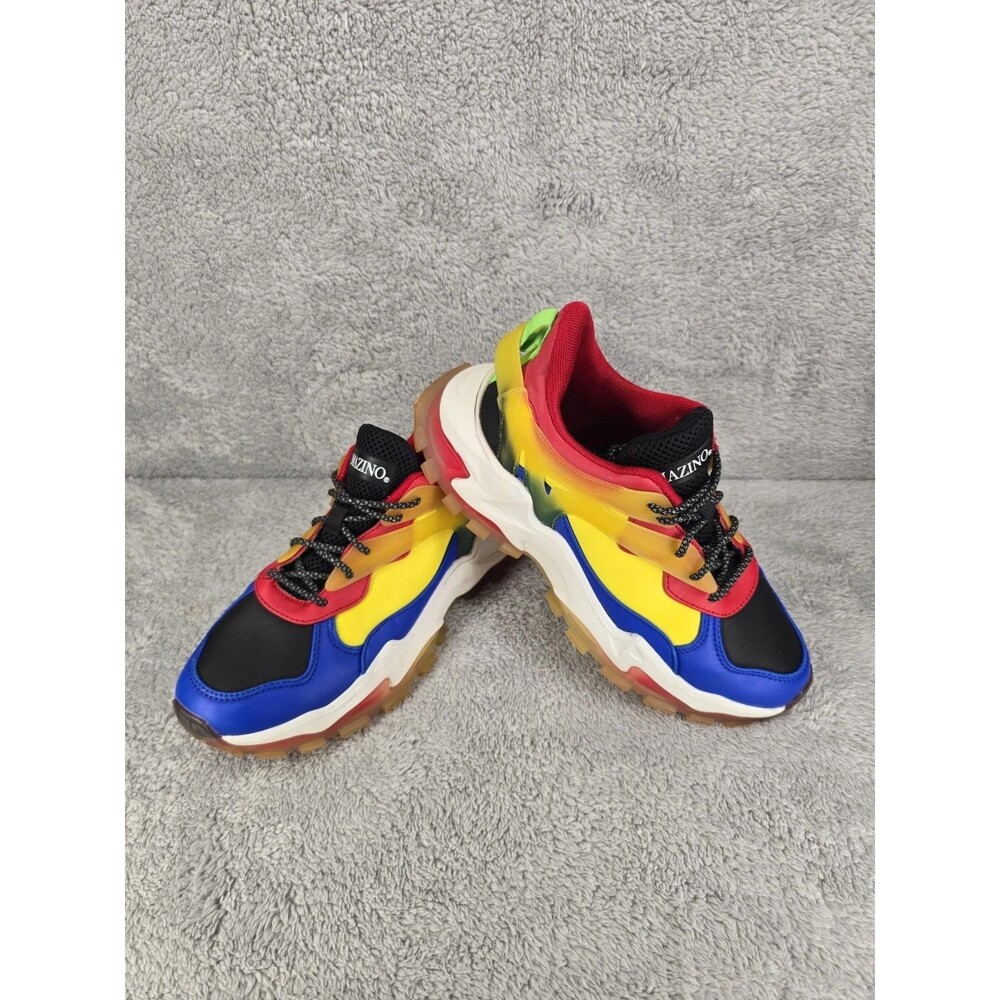 Men's Mazino Molten Casual Chunky Sneakers Multi Colored Size 8